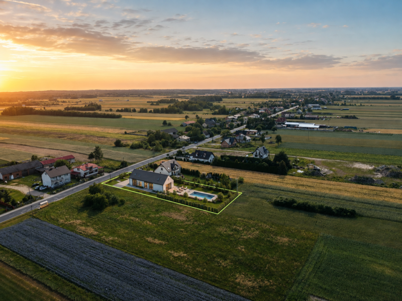 Działki z potencjałem budowlanym i inwestycyjnym (od 17,5 ara do 1,7 ha) – Kalinko (gm. Rzgów), zdjęcie 6