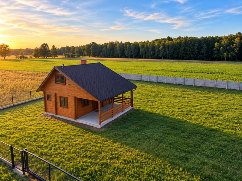 Domek całoroczny z poddaszem, działka 1042 m²., zdjęcie 4